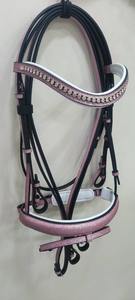 บังเหียนม้าหนังแท้ทำจากพีวีซีสำหรับปั่นและฝึกซ้อมประจำวัน - Product Image 5