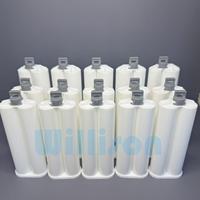 100ml 1:1 AB Colle Double Seringue De Mélange Époxy Adhésif En Plastique Double Cartouche Vide Cartouche À Deux Composants