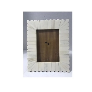 Cadre photo en bois fait à la main en résine taille personnalisée nouveau Design pour la décoration intérieure pour les cadeaux artisanat poli photo mur vaisselle - Product Image 4