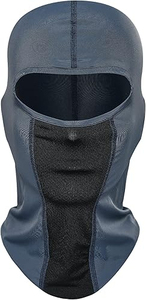 หน้ากากบาลาคลาวาปิดหน้าแบบเต็มใบ สำหรับปั่นจักรยานและขี่มอเตอร์ไซค์  ผ้าไหมน้ำแข็งโพลีเอสเตอร์ 100%  ป้องกันรังสียูวี  พิมพ์ลายดิจิตอลแบบซับลิเมชั่นลายทางตามสั่ง - Product Image 6