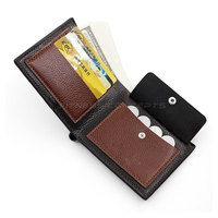 Dompet kulit untuk pria, kualitas baik, harga kompetitif, dompet kulit buatan tangan sepenuhnya disesuaikan