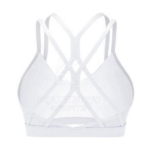 Soutien-gorge de sport compressif sans coutures pour femmes, tissu doux, parfait pour le yoga, la remise en forme et les entraînements en studio. - Product Image 2