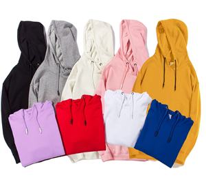 Sweat-shirt à capuche pour homme unisexe avec logo Oem solide personnalisé vierge dessin à capuche décontracté sweat-shirt à capuche pour homme - Product Image 1