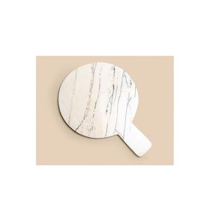 100% marbre naturel bloc à découper produit de qualité supérieure conception à la main servant des aliments planche à découper en marbre cuisine utilisation de légumes - Product Image 1