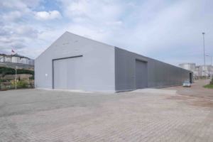 เต็นท์คลังสินค้าโครงสร้างเหล็กแบบเชื่อม 20x75 ม. ผลิตในตุรกีตามขนาดของลูกค้า - Product Image 2