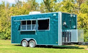 รถพ่วงขายอาหารเคลื่อนที่ พร้อมเตาบาร์บีคิวสำหรับขาย - Product Image 2