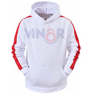 ชุดวอร์มสำหรับผู้ชายชุดวิ่งขนแกะสีพื้นชุดวอร์มมาใหม่ออกแบบโลโก้ได้ตามต้องการ - Product Image 2