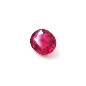 Rubis naturels de Bangkok ovales 5 carats pour les cérémonies de fiançailles - Product Image 3
