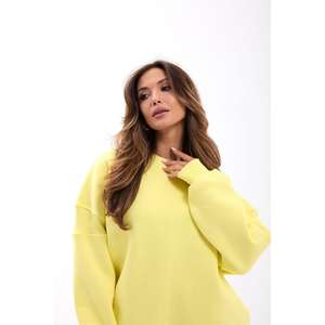 6669 Sweat-Sari Tissu tricoté surdimensionné respirant et confortable - Product Image 2