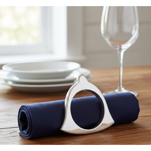 Elegantes Anillos para Servilletas con Hoja de Oro, Diseño de Metal de Latón Premium, Decoración de Mesa para Bodas, Hogar y Comedor, Porta Servilletas Decorativo Único - Product Image 2