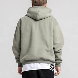 Sweat à capuche en coton pour homme, streetwear, coupe ample classique, polaire ultra-doux de qualité supérieure, logo personnalisé, OEM ODM, vente en gros, mode - Product Image 2