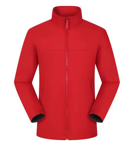 Veste Softshell Homme Femme Écologique à Doublure en Polaire Technique, Fermeture Éclair, Logo Personnalisé, Recyclée, Imperméable, Coupe-Vent, Durable, Vente Chaude - Product Image 4