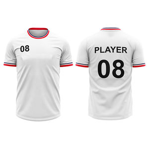 Jersey de fútbol ligero para hombre, transpirable, duradero, Material de poliéster, manga corta, venta al por mayor, camiseta de fútbol con los mejores diseños - Product Image 1