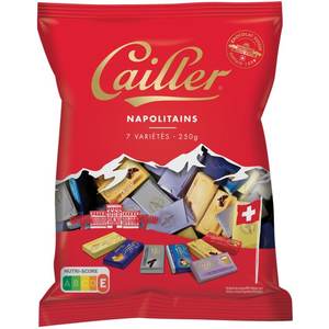 Cailler-Crema de almendro y avellanas, Frigor Lait, 100g, paquete de 2, chocolate con leche, relleno de crema - Product Image 3