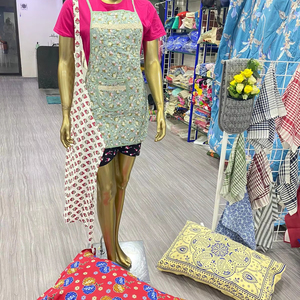 ผ้าเช็ดจานผ้าขนหนูในห้องครัวดีไซน์ลายดอกไม้ผ้าทอสำหรับบ้านผ้าคลุมเตียงผ้าปูเตียงในบ้านจากอินเดีย - Product Image 4