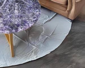 Sello de Ágata Pulida Artesanal, Decoración de Hogar de Lujo, Modelo de Flor Religiosa, Patrón de Resina, Color Personalizado, Alta Calidad, para Mesa - Product Image 2