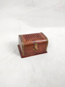 Cofre del Tesoro Artístico con Forma de Animal de Resina, Caja de Almacenamiento de Escultura Artesanal Vintage Antigua - Product Image 5