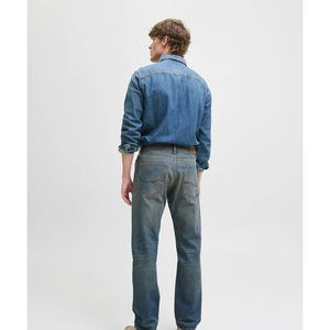 Jeans en denim baggy tendance pour homme Coupe décontractée ample Qualité supérieure Style élégant Vente en gros Mode de rue Pantalons décontractés extensibles OEM - Product Image 5