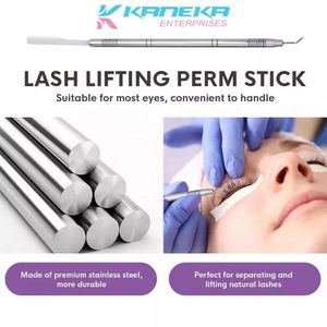 KAAMIR INSTRUMENTS Outil professionnel végétalien durable en acier inoxydable pour rehaussement des sourcils, séparateur de boucles, couleur rouge, permanente rapide 5-8 min - Product Image 6