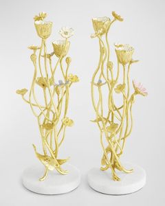 Portavelas de Metal con diseño de estrella dorada de lujo, candelabro cónico elegante para el hogar, la boda, las vacaciones y la decoración de la Mesa - Product Image 4