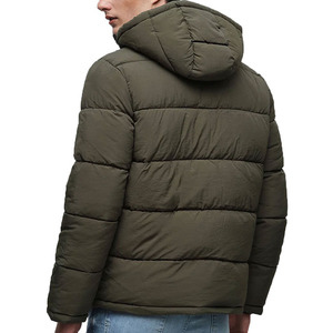 Chaqueta larga acolchada de invierno para hombre de diseño único de fabricante profesional, moda de tendencia, logotipo personalizado, tela de lona al mejor precio - Product Image 5