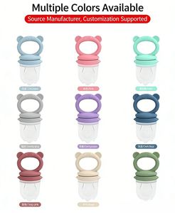 Juguetes de Silicona Duraderos para Bebés y Niños Pequeños, Cuchara de Alimentación para Bebés, Accesorios de Alimentación Ecológicos Reutilizables y Personalizables - Product Image 5