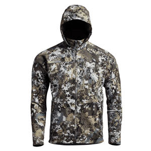 เสื้อแจ็คเก็ตล่าสัตว์มีฮู้ดแบบสวมหัวมีซิปวัสดุโพลีเอสเตอร์แบบดั้งเดิม - Product Image 2