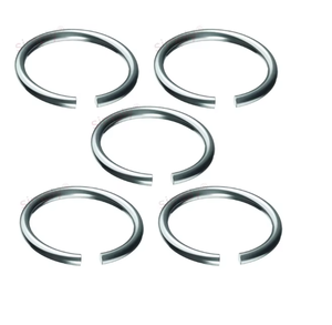 Arandelas de anillo de presión de acero con resorte de alambre, proveedor del fabricante, dientes divididos con acabado de zinc para aluminio de latón interno externo - Product Image 1