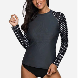 Haut de protection solaire respirant et écologique pour femmes, à séchage rapide, pour la plage et la piscine - Product Image 2