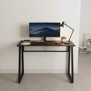 StaDesk 130x60cm Minimalist Modern Standing <b>Desk</b> Office Furniture 105cm High Metal Frame <b>Computer</b> Table for Bedroom STD68018 - Product Image 2