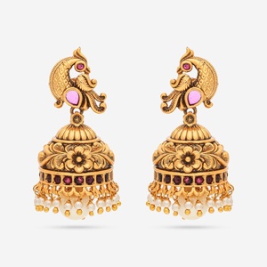 Boucles d'oreilles en perles anciennes 190268 - Product Image 1