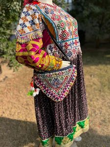 Directo de fábrica cómodo transpirable afgano Kuchi vestido nuevo Afghani Kuchi fiesta colección encaje lentejuelas botón sólido al por mayor - Product Image 5