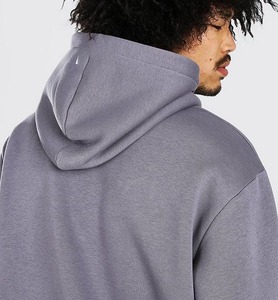 3 piezas de pantalones de chándal deportivos Cargo y conjunto de pantalones con capucha de algodón francés Terry chándal para hombres con calidad superior - Product Image 4