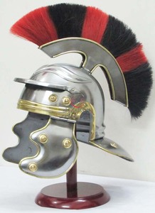 Medieval Handmade Metal Roman Helmet with Crest Plume-Collectible Halloween Gift Decor Custom Made - Product Image 6