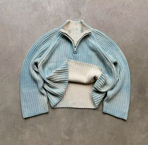 Pulls en laine tricotés pour hommes, anti-rétrécissement, anti-rides, anti-bouloches, manches régulières, couleur unie, vente en gros, directement de l'usine OEM - Product Image 5