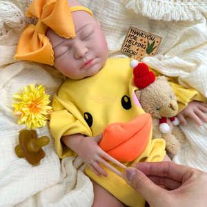 Muñeca Bebé Reborn <span class=keywords><strong>de</strong></span> Silicona Realista <span class=keywords><strong>de</strong></span> 22 Pulgadas, Personalizable al por Mayor, con Manos Realistas, Regalo Perfecto para Compañera, Muñeca Bebé Reborn - Product Image 4