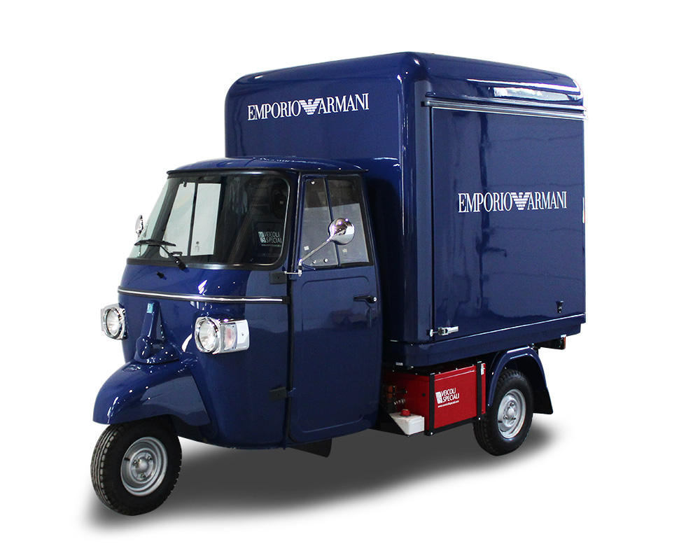 Used Piaggio Ape Electric Food Truck Tricycles for Sale