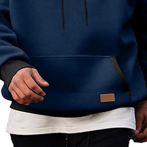 Venta al por mayor de sudaderas con capucha gráficas personalizadas de peso pesado de lana de algodón de gran tamaño sudaderas con capucha y sudaderas con capucha para hombres hechas por Dress Sports - Product Image 3