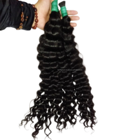 Cheveux humains indonésiens Remy en vrac bouclés, résistants à la chute, compatibles permanente, qualité supérieure, vrais cheveux vierges, 100g/pièce, adaptés à tous