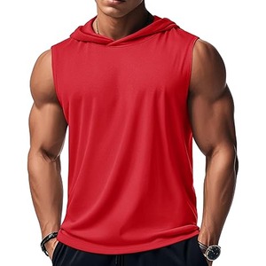 Nouvelle arrivée débardeur pour hommes débardeur personnalisé de couleur unie débardeur séchage rapide vente en gros débardeurs pour hommes fabriqués par robe de sport - Product Image 1