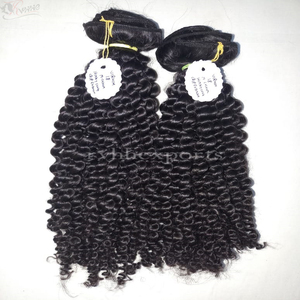 Remy cheveux naturels raides de donneur vente en gros de cheveux bouclés - Product Image 1