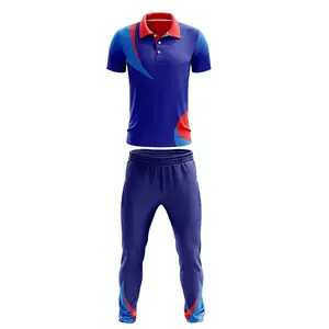 Maglia da Cricket con Logo personalizzato con Design pantalone maglietta di alta qualità e pantaloni da Cricket uniforme da Cricket