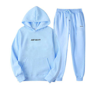 Chándal con capucha Ropa deportiva Boys Pull Over Style Conjunto de chándal con capucha logotipos personalizados Chándal de dos piezas de alta calidad - Product Image 2