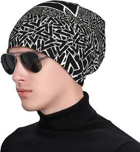 Gorro de invierno Unisex de alta calidad, diseño liso, hecho a medida en Pakistán, gorros a precio barato al por mayor - Product Image 4