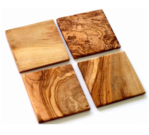 Posavasos de madera para seguridad de mesa y decoración del hogar posavasos de madera de acacia Precio bajo Buena calidad - Product Image 1