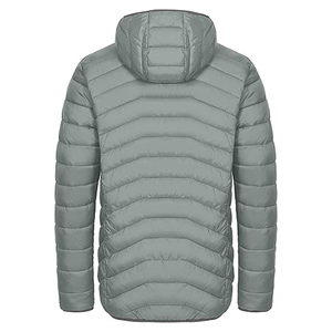 Doudoune légère en laine pour hommes avec capuche résistante à l'eau Manteau d'hiver Résistance au vent Service OEM disponible - Product Image 3