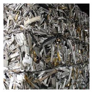 Chatarra de Aluminio Boll 6063 de Grado Superior, 99.98% Plata Blanca, Lista para Enviar, Disponible en Fardos Comprimidos para Carga Rápida - Product Image 6