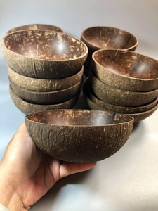 ชามกะลามะพร้าวธรรมชาติผลิตจากเวียดนามส่งออก - Product Image 3