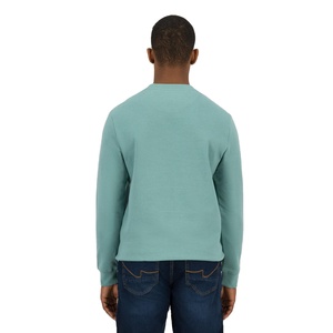Sweat-shirt en molleton à col rond personnalisé 100% coton Épais GSM Sérigraphie Teint uni pour hommes en hiver - Product Image 2