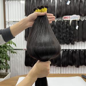 Gran venta de cabello de un solo donante, precio al por mayor, muy sedoso, disponible en stock - Product Image 1